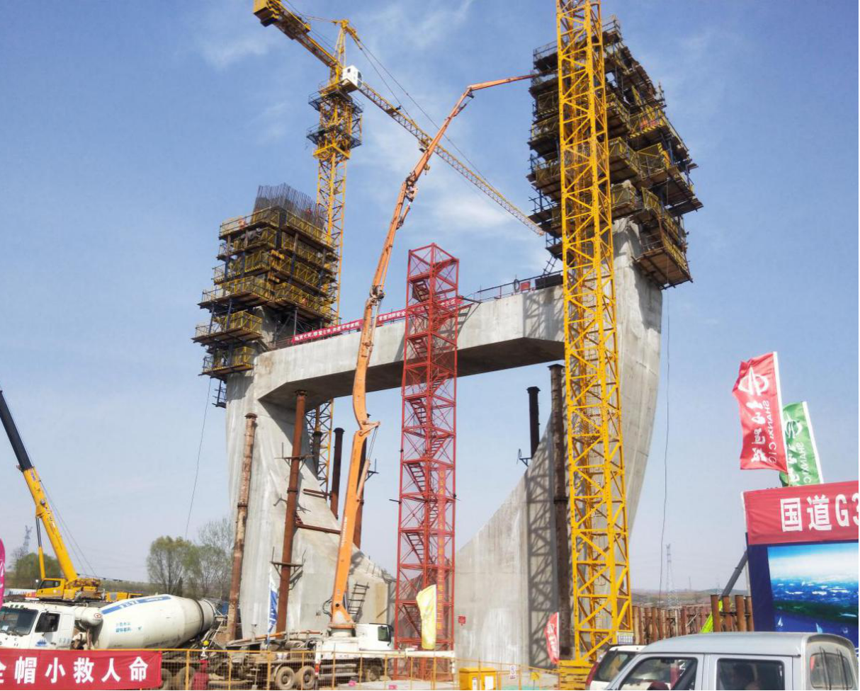 山西省委省政府复工复产督导组在山西建投承建的国道G342项目调研