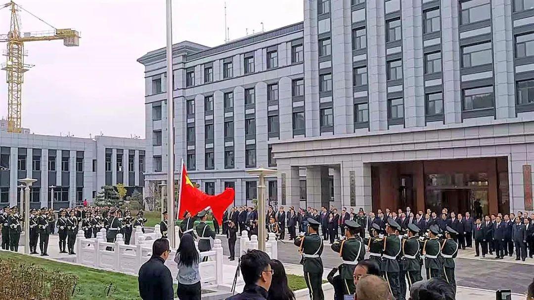 山西建投五建集团兴县县政府改扩建工程取得阶段性成果