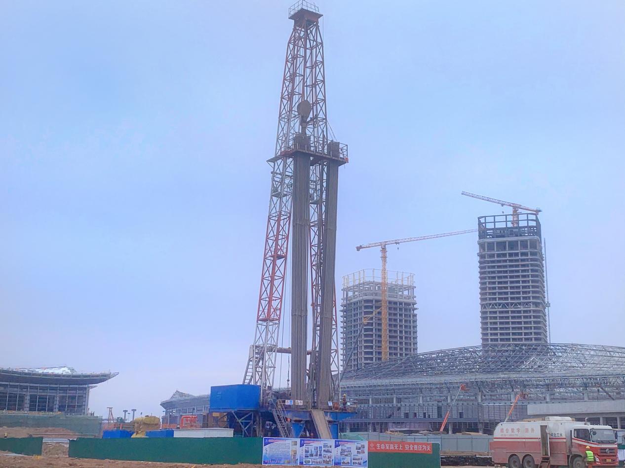 起步提速开局争先——山西建投省勘察院助力山西潇河国际会展中心冰球突破